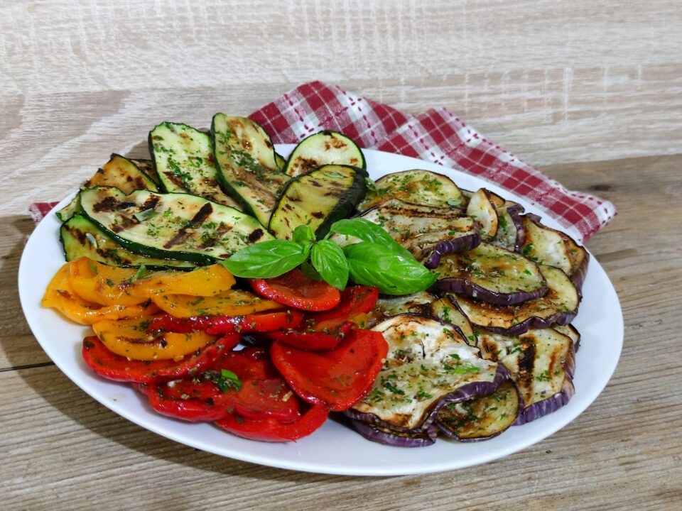 Verdure grigliate ricetta facile e veloce!