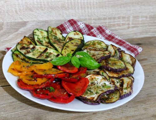 Verdure grigliate ricetta facile e veloce